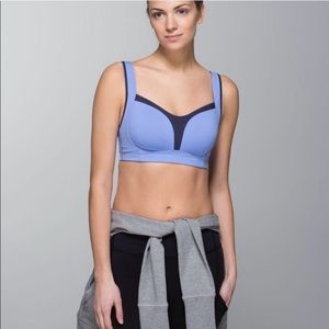 Lululemon Ta Ta Tamer Bra Size 34C Polar Haze Blue